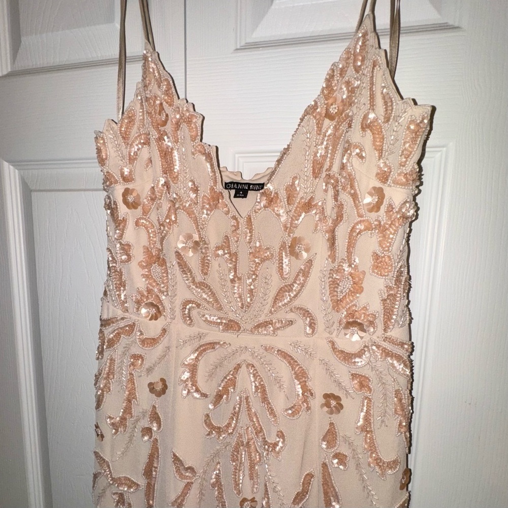 Gianni Bini Beaded Gown size 4